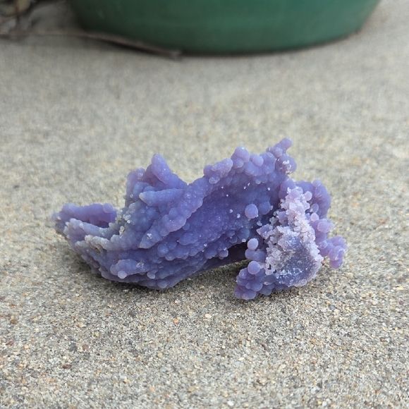 Grape Agate Crystal Cluster - Picture 2 of 5